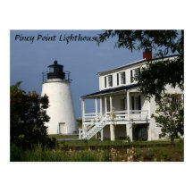 Piney Point Lighthouse Post Card