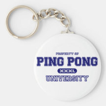 Ping Pong Key Chains