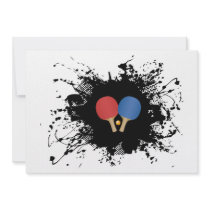Ping Pong Urban Style Custom Announcements