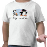 Pingouin de grande soeur t-shirts