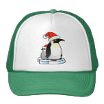 Pingouin d'empereur de Père Noël Casquette