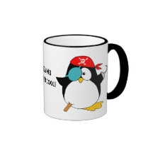 Pingouin frais de pirate mug à café
