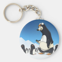 Pingouin polaire Keychain Porte-clé