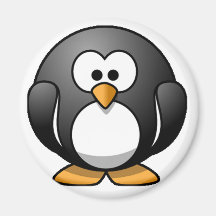 Pingouin potelé aimants