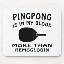 Pingpong Design Mousepad