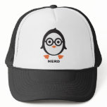 Pinguin - nerd - penguin truckerkappe