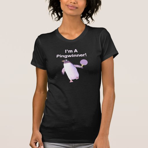Pingwinner Penguin Ping Pong Shirts