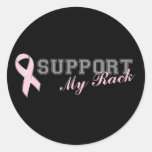 pink_07_DARK Round Sticker
