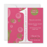 Pink 1st Birthday #1 Personalized Announcements
