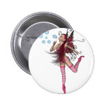 Pink 3D Pixie - Fairy Graphic 1 buttons
