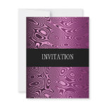 Pink Abstract All Events Personalized Announcement
