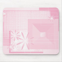 pink abstract image mousepads