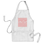 Pink Abstract. Squares in a Wave. Aprons