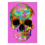 Pink Acid Greeting Card