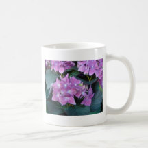 Pink African violets Mug