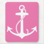 Pink Anchor mousepads