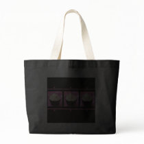 Pink and Black Cupcake Business Products Canvas Bag