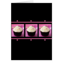 Pink and Black Cupcake Business Products