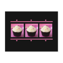 Pink and Black Cupcake Business Products