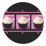 Pink and Black Cupcake Business Products