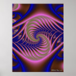 Pink and Blue Become One Print