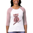 Pink and Brown Owlie t-shirts