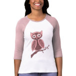 Pink and Brown Owlie t-shirts