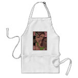 Pink and Green African American Women aprons