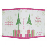 Pink and Green Christmas Photo Album