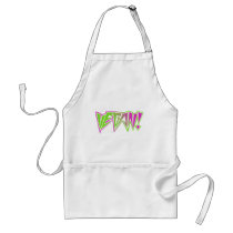 Pink and Green Vegan Apron