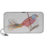 Pink and purple Bird Notebook Speaker