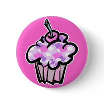 pink and purple clouds cupcake