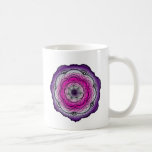 Pink And Purple Doodle Flower Coffee Mugs