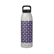 Pink and Purple Polka Dots Water Bottles