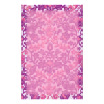 Pink and Purple Vintage Personalized Stationery