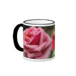 Pink and Red Roses Mug