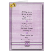 Pink and white Be my bridemaid card