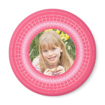 Pink and white cute template fridge magnets