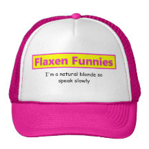 Pink and white hat w/logo