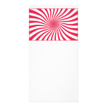 Pink and white swirl photo cards