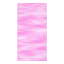Pink and White Wavy Pattern. Personalized Photo Card