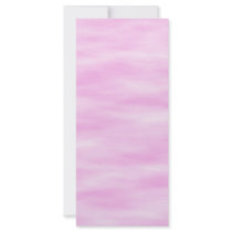 Pink and White Wavy Pattern. Custom Rack Card