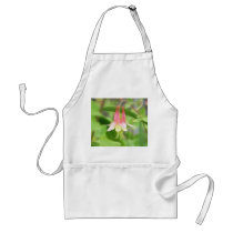 Pink And Yellow Columbine Apron