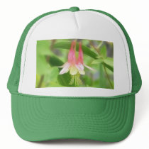 Pink And Yellow Columbine Hat