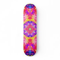 Pink and Yellow Kaleidoscope Fractal