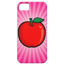 Pink Apple iPhone 5 Case