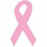 Pink Awareness Ribbon photo sculptures