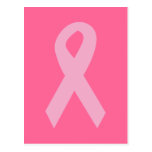 Pink Awareness Ribbon Post Cards