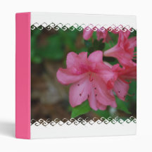 Pink Azalea Binder