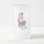 Pink Baby Bassinet Coffee Mugs
